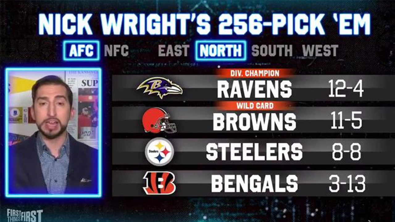Nick Wright Picks Every Game: AFC North